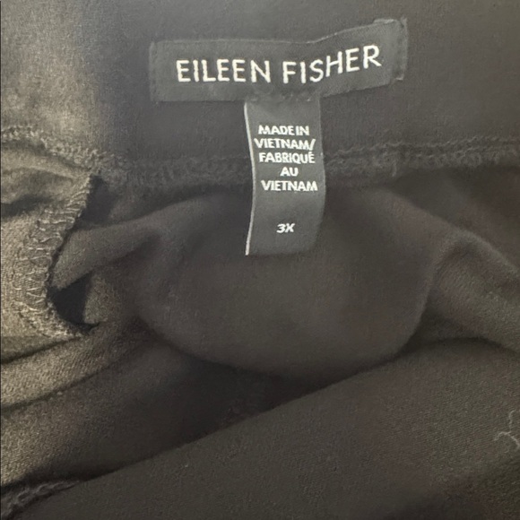 Eileen Fisher Classic Black Elegant Black Pants size 3x - Picture 6 of 7